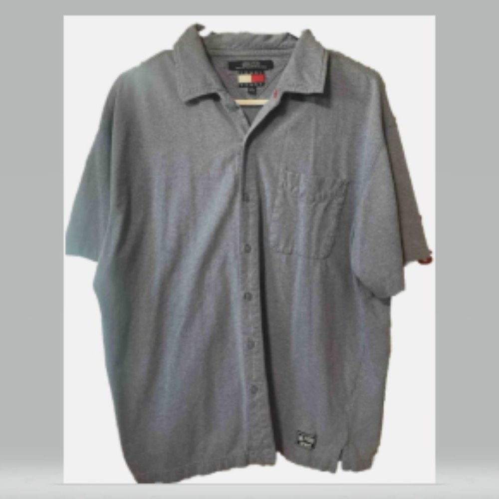 Have one to sell? Sell now Tommy Jeans Hilfiger Men's Gray Size XL Short Sleeve